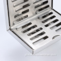 Corner Balcony Floor Drain Corner shower 304 stainless steel wall floor drain Supplier